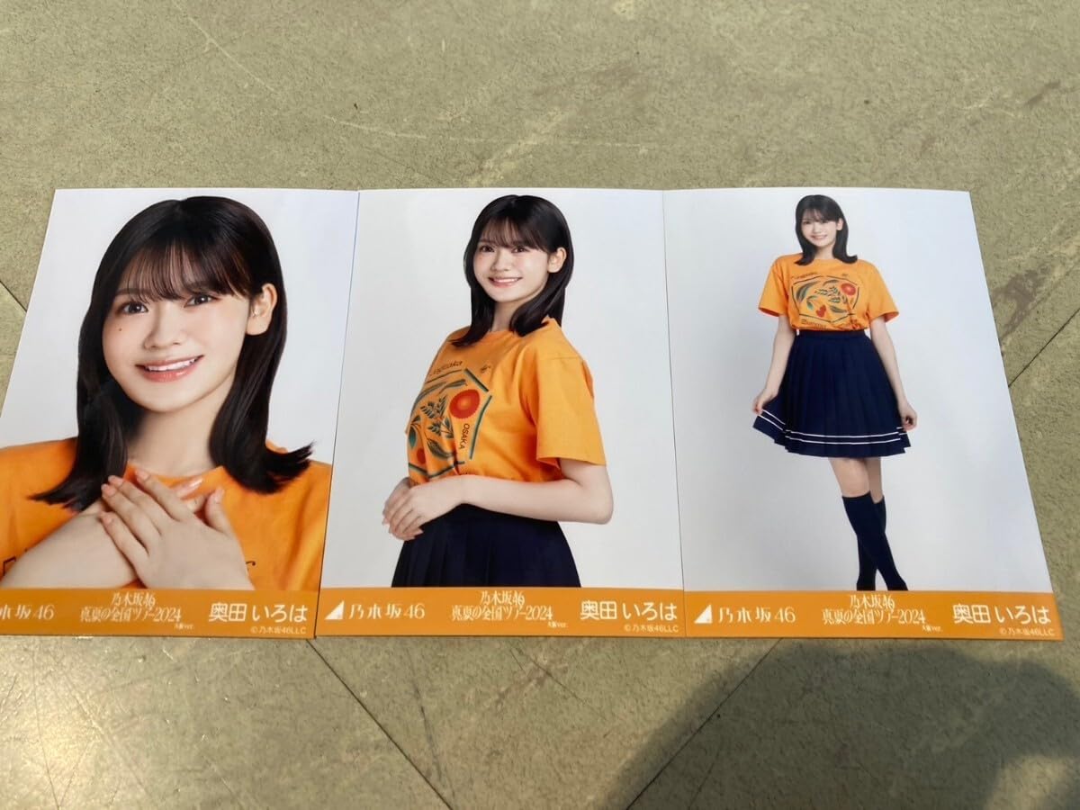 Amazon.co.jp: 乃木坂46 奥田いろは 真夏の全国ツアー2024 大阪Tシャツ